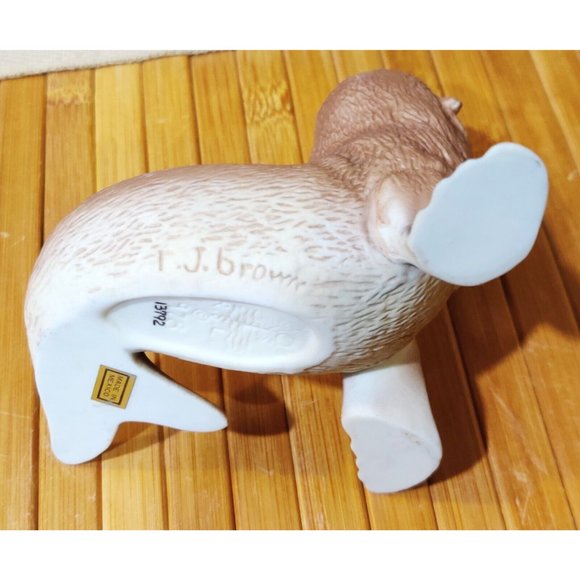 Vintage 1978 R.S.L. Baby Seal Ceramic Art Figurine Signed R.J. Brown Mexico - Picture 7 of 9